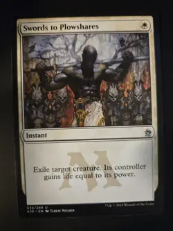 Swords to Plowshares NM Masters 25 MTG FREE SHIPPING - Image 1