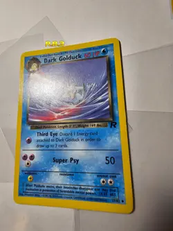 Pokemon TCG | Dark Golduck - 37/82 Non-Holo | Team Rocket Set 2000 | Vintage - Image 3