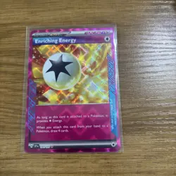 Enriching Energy 191/191 ACE SPEC SV08: Surging Sparks Pokemon TCG NM - Image 1