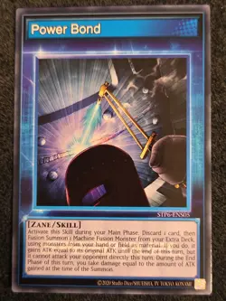 STP6-ENS05 Power Bond Common Speed Duel Tournament Pack NM Errata - Image 1