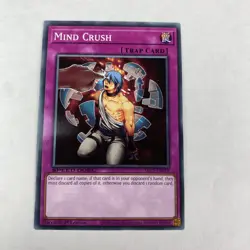 Yugioh Mind Crush SBC1-ENE19 1st Edition Speed Duel Streets of Battle City - Image 1