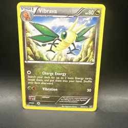 Pokemon TCG Vibrava 75/111 XY - Furious Fists Reverse Holo - Image 1