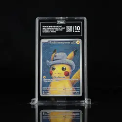 2023 SVP Pokemon X Van Gogh Promo #085 Pikachu With Grey Felt Hat TAG 10 (962) - Image 1