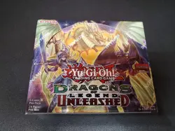 2016 Yugioh Dragons of Legend: Unleashed 1st Edition Booster Box 24-Packs Sealed - Image 5