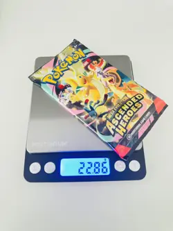 Heavy Pokemon Ascended Heroes Booster Pack (22.86g) potential god pack - Image 1