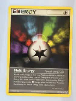 Pokemon MULTI ENERGY 89/106 Rare EX Emerald - Near Mint - Image 1