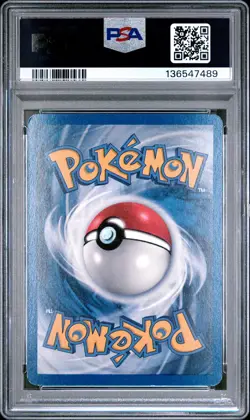 2001 POKEMON PROMO BLACK STAR POKEMON LEAGUE #35 PICHU-REVERSE FOIL PSA 6 - Image 2