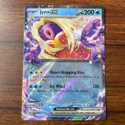 Pokemon Jynx ex 124/165 SV Scarlet & Violet 151 Double Rare 200HP Holo - Image 1