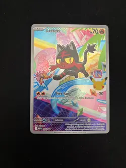 Pokemon TCG- First Partner Illustration Collection Series 1-Alola Gen 7 Starters - Image 4