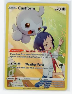 Pokemon TCG - Castform TG11/TG30 - Lost Origin - Trainer Gallery Full Art - Image 1