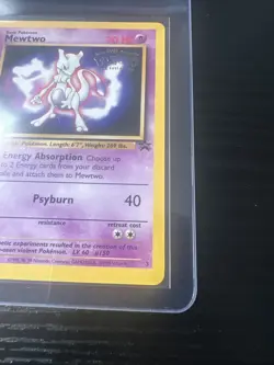 Mewtwo #3 Black Star Promo WOTC Vintage Pokemon - Image 5