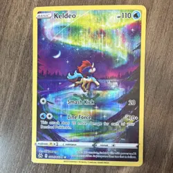 Pokemon Keldeo Ultra Rare Full Art Holo GG07/GG70 Crown Zenith 110 HP - Image 1
