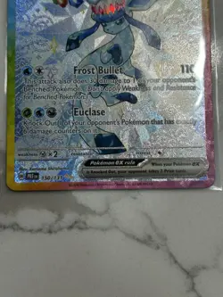 Pokemon Glaceon EX 150/131 Prismatic Evolutions Special Illustration Rare Holo - Image 4
