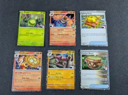 Lot of 6 Play! Pokemon League Prize Pack Holos - Image 1