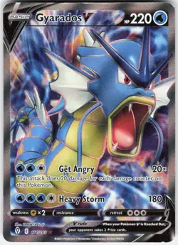 Pokemon TCG Gyarados V (Full Art) SWSH07-171/203 Ultra Rare-Holofoil - Image 1