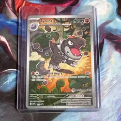 Pokemon TCG Tyrunt 070 Pokemon Center Blackstar Perfect Order Promo - Image 1