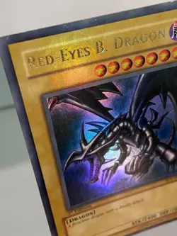 Red-Eyes B. Dragon - SDJ-001 | 1st Edition | Yu-Gi-Oh | HP/MP + HOLO BLEED - Image 5