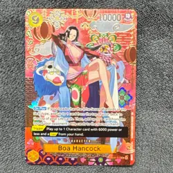 Boa Hancock OP14-112 The Azure Sea's Seven Bandai One Piece CCG 10000 Power - Image 1