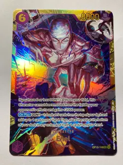 ENEL OP15-118 SEC One Piece TCG Adventure on Kami’s Island NM - Image 1