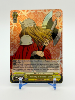 Weiss Schwarz "The Party of Heroes" Eisen Frieren SFN/S108-E015S SR NM - Image 1