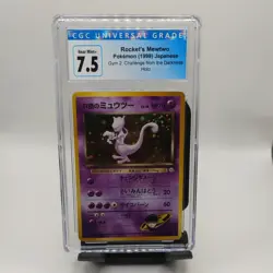 1999 POKEMON JPN GYM 2 #150 ROCKET'S MEWTWO-HOLO CGC 7.5 - Image 1
