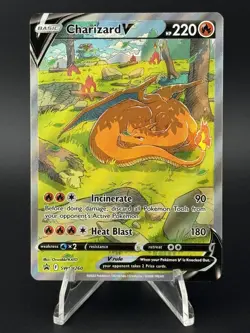 CHARIZARD V SWSH260 SWSH: SWORD & SHIELD PROMO CARDS HOLO NM-MINT - Image 1