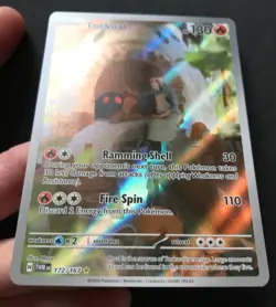 Torkoal 172/167 Twilight Masquerade ILLUSTRATION RARE HOLO Pokemon Card NM - Image 3