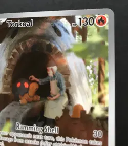 Torkoal 172/167 Twilight Masquerade ILLUSTRATION RARE HOLO Pokemon Card NM - Image 5