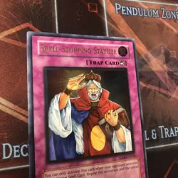 Yugioh! Spell-Stopping Statute TLM-EN058 Ultimate Rare Unlimited NM - Image 5