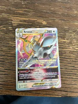 Arceus VStar Pokemon Card (Brilliant Stars set, 2022) - Image 1