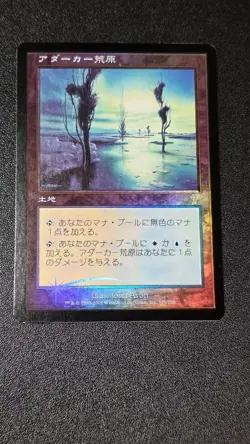 Adarkar Wastes Foil Holofabricate Land Card 7Th Edition - Image 1