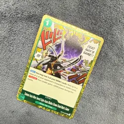 One Piece Demon Aura Nine Sword Style Asura Blades Foil Event Card OP12-037 - Image 1