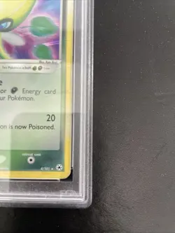 Pokemon Dark Celebi Holo Rare TCG Card #4/101 Hidden Legends Series PSA 1 - Image 4