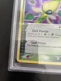 Pokemon Dark Celebi Holo Rare TCG Card #4/101 Hidden Legends Series PSA 1 - Image 5