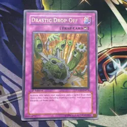 Yugioh! Drastic Drop Off PTDN-EN074 Ultimate Rare 1st Edition VLP/NM - Image 1