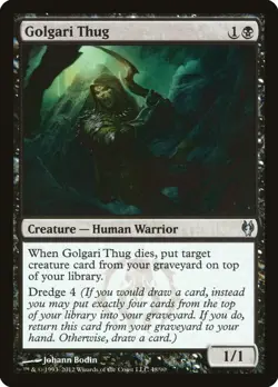 Duel Decks: Izzet vs. Golgari Golgari Thug MTG Magic the Gathering NM - Image 1