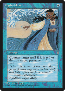 Hydroblast #72 (MP) Ice Age ICE Magic MTG - Image 1