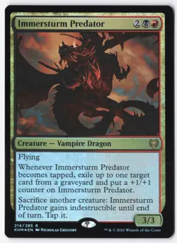 Immersturm Predator Foil R Kaldheim 214 NM - Image 1