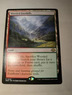 Wooded Foothills - Modern Horizons 3 - Magic: The Gathering - MTG - Image 1