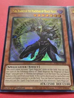 3x Dark Magician The Magician Of Black Magic | INFO-EN001 | Ultra Rare | YuGiOh! - Image 2