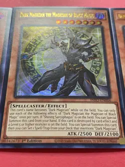 3x Dark Magician The Magician Of Black Magic | INFO-EN001 | Ultra Rare | YuGiOh! - Image 3