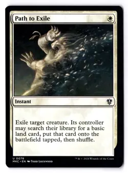 Path To Exile NM* Commander: Murders At Karlov Manor 0078 mtg -UnltdCards - Image 1