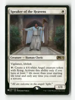 Speaker of the Heavens - #38 - Non Foil - MTG - Near Mint - Image 1