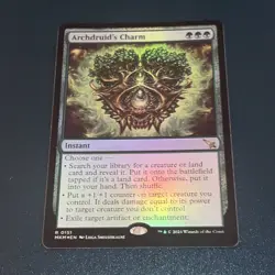 Archdruid's Charm Foil Murders at Karlov - Magic the Gathering MtG NM - Image 1