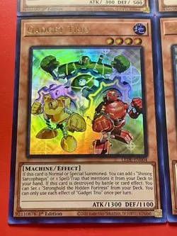 3x Gadget Trio + Moremarshmallon | 1st Edition | NM | Yu-Gi-Oh! - Image 3
