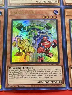 3x Gadget Trio + Moremarshmallon | 1st Edition | NM | Yu-Gi-Oh! - Image 5