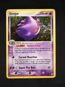 Pokemon TCG Gengar 5/92 EX Legend Maker 2006 Holo Rare Card - Image 1