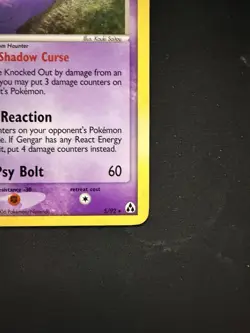 Pokemon TCG Gengar 5/92 EX Legend Maker 2006 Holo Rare Card - Image 4