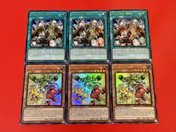 3x Gadget Trio + 3x Ties That Bind | Ultra Rares | 1st Edition | NM | YuGiOh! - Image 1