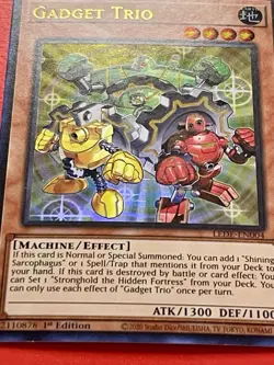 3x Gadget Trio + 3x Ties That Bind | Ultra Rares | 1st Edition | NM | YuGiOh! - Image 2